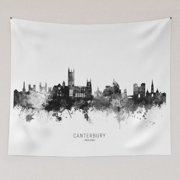 Item preview, Canterbury England Skyline designed and sold by ArtPrints.