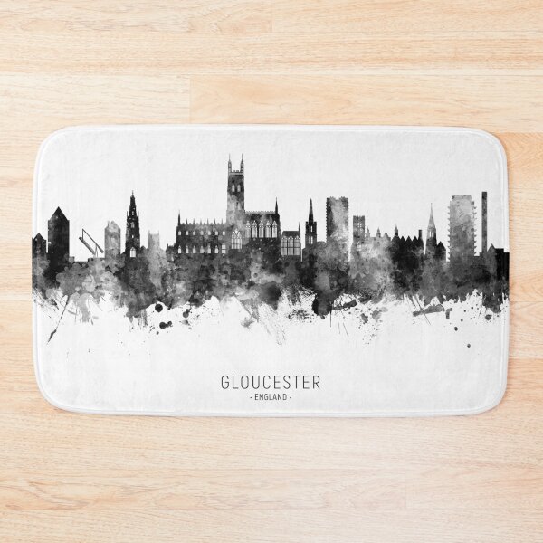 Item preview, Gloucester England Skyline designed and sold by ArtPrints.