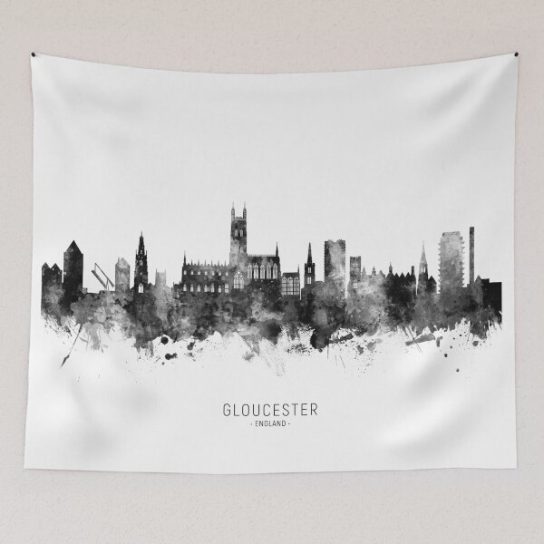 Item preview, Gloucester England Skyline designed and sold by ArtPrints.