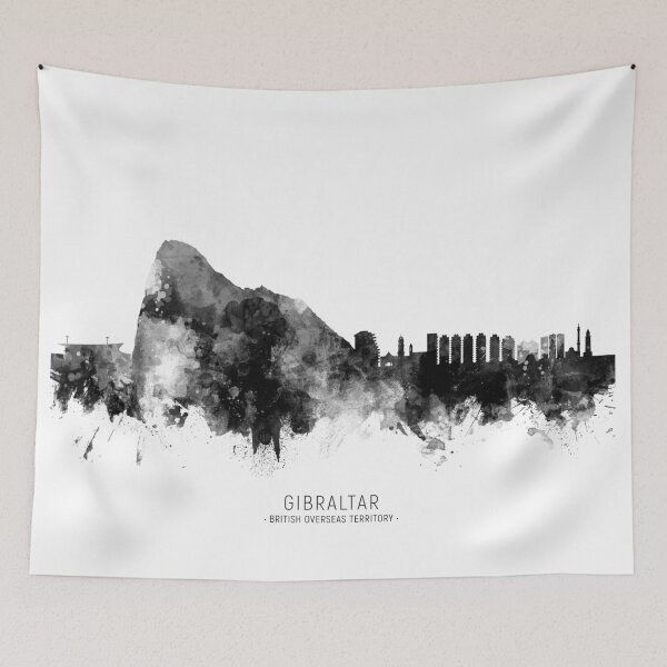 Item preview, Gibraltar Skyline designed and sold by ArtPrints.