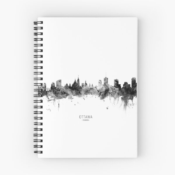 Artikelvorschau, Ottawa Canada Skyline entworfen und verkauft von ArtPrints.