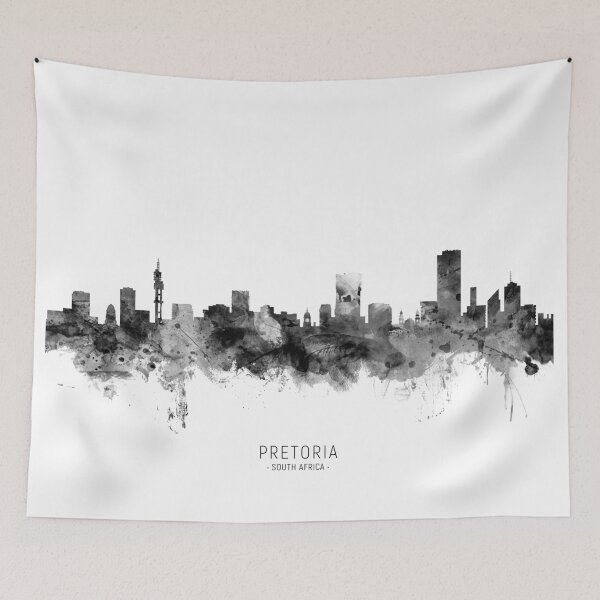 Item preview, Pretoria South Africa Skyline designed and sold by ArtPrints.