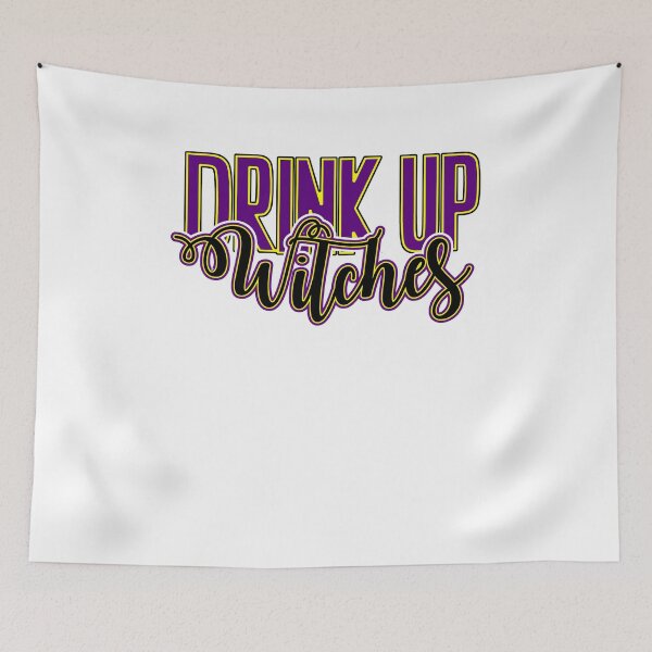 Item preview, Drink up Witches Funny Halloween Party Apparel designed and sold by ChezM1989.