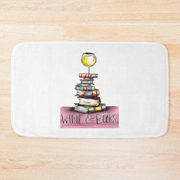 Item preview, Wine & Books designed and sold by Billi French Illustrations.