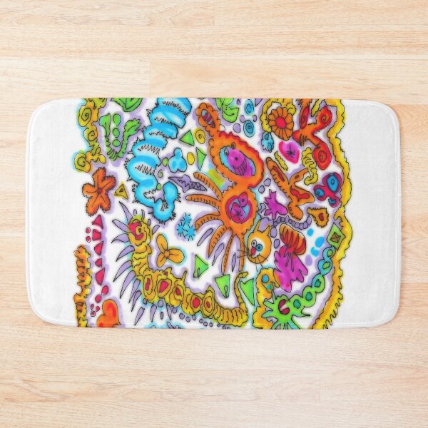 Item preview, Testing-my-new-brush-pen-pastel-colors-doodles designed and sold by cuprum.