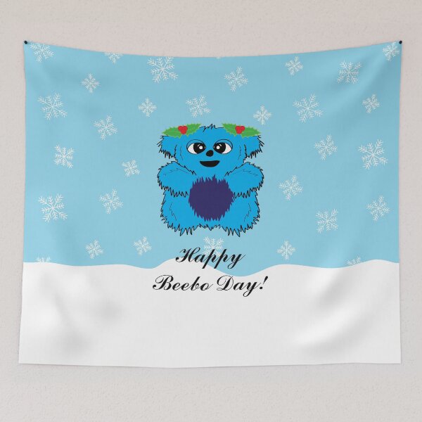 Item preview, Happy Beebo Day! designed and sold by CatsBag.