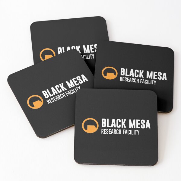 Black Mesa Research Facility Coasters (Set of 4)