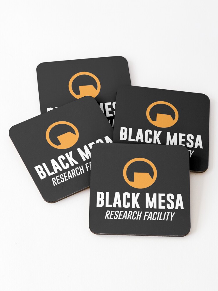 Coasters (Set of 4), Black Mesa Research Facility designed and sold by LightningDes