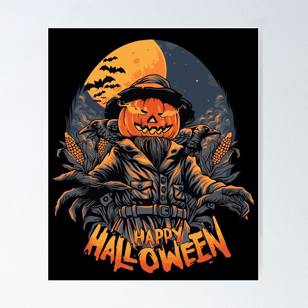 Item preview, Happy Halloween Jack-O'-Lantern designed and sold by Eugen Maevsky.