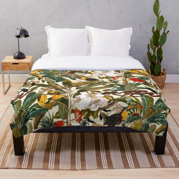 Beautiful Forest IV Throw Blanket