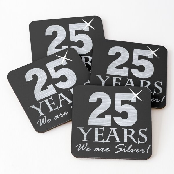 Item preview, 25 years! we are silver designed and sold by Cutebutfunny.