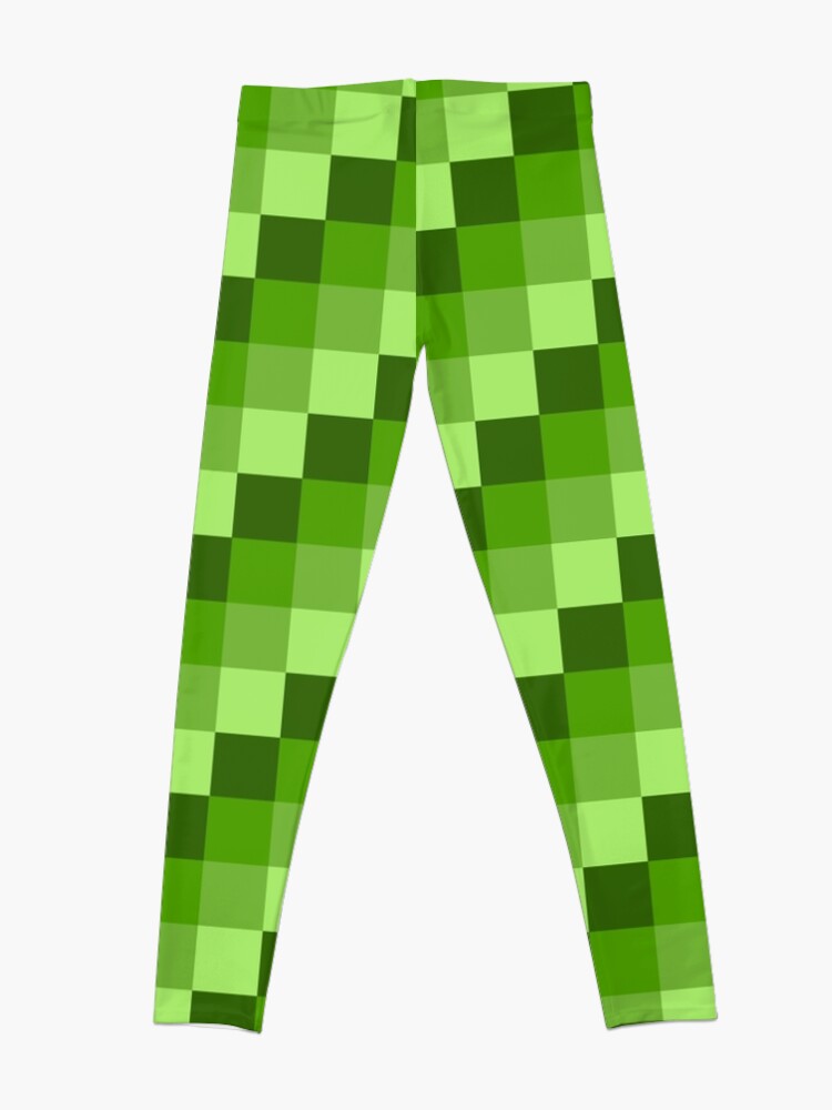 Alternate view of Green Blocks Leggings