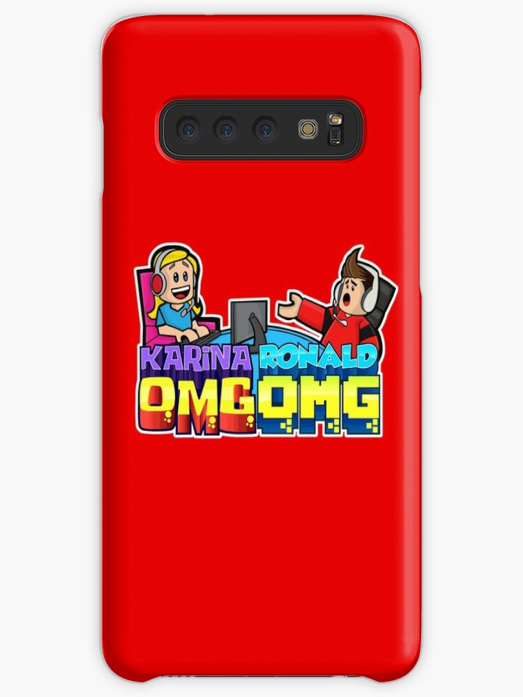 Sis Vs Bro Cartoon Case Skin For Samsung Galaxy By Lovegames Redbubble - gamer girl roblox adopt me with ronald
