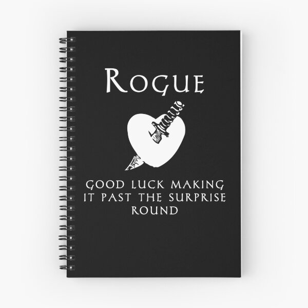Item preview, Rogue | Roleplaying Class Schwag (Light Color) designed and sold by cmaitken85.