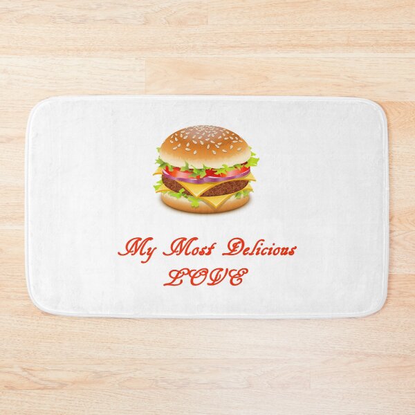 Item preview, cheeseburger my most delicious love designed and sold by nannadesign.