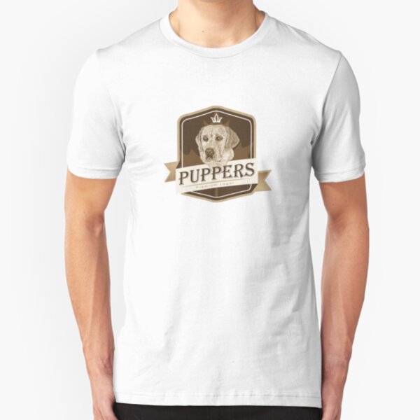 Puppers, Officially Wayne's favourite beer. Slim Fit T-Shirt