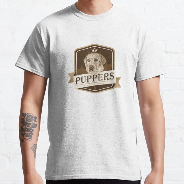 "Puppers, Officially Wayne's favourite beer." Tshirt by Scottk23