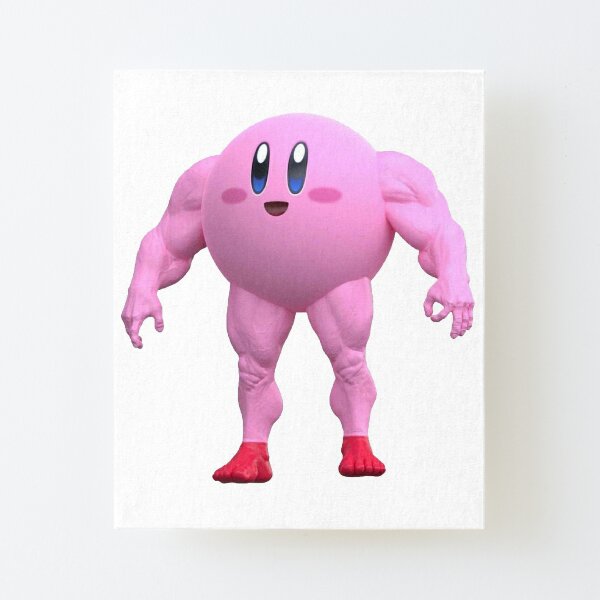 Kirby Mounted Prints Redbubble