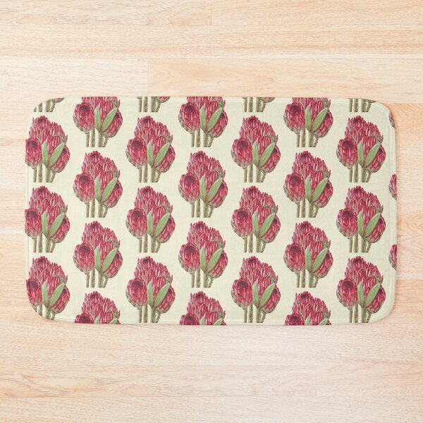 Item preview, Pink proteas in watercolor designed and sold by A Sweet  Fragrance Art.