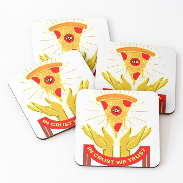 Item preview, In Crust We Trust designed and sold by FRIDAE MUNDAE.