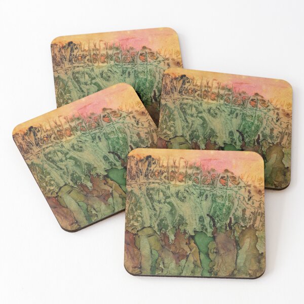 Falling for Andrea Coasters (Set of 4)