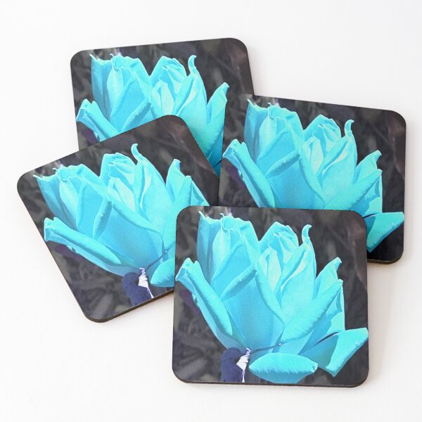 Item preview, Cool Ice Blue Double Knockout Rose designed and sold by myrubiogarden.