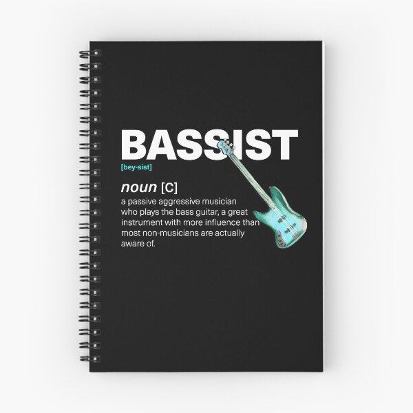 Artikelvorschau, Bassist Definition Dictionary entworfen und verkauft von RAWWR.
