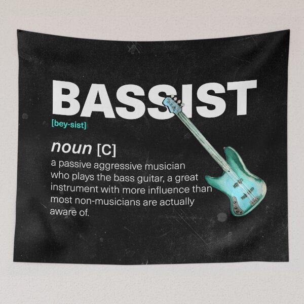 Item preview, Bassist Definition Dictionary designed and sold by RAWWR.