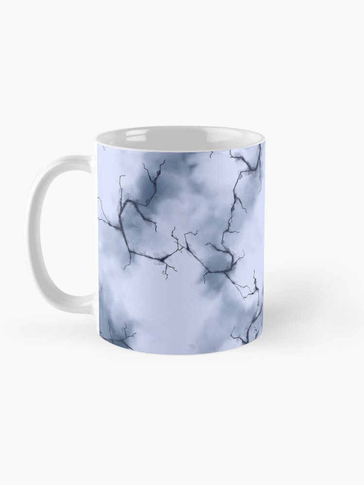 Alternate view of dark lightning flashes in the clouds around the eye of the storm Coffee Mug