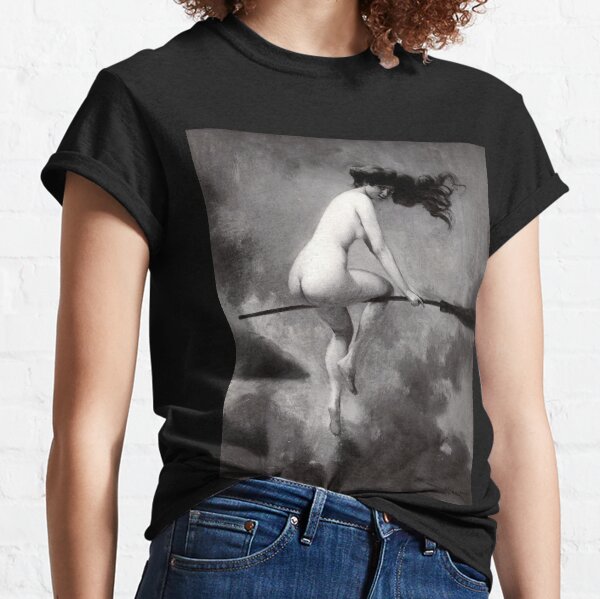 Pour Le Sabbat Witches - Departing for the Sabbath - Albert-Joseph Pénot Classic T-Shirt