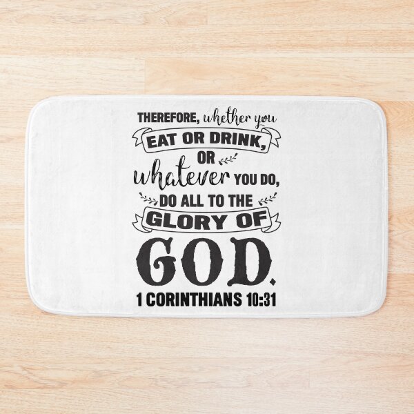 Item preview, 1 Corinthians 10:31 Do All To The Glory Of God designed and sold by plushism.
