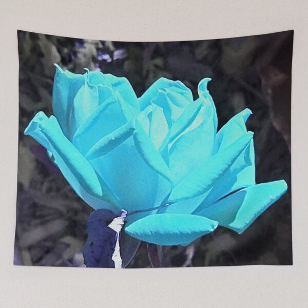 Item preview, Cool Ice Blue Double Knockout Rose designed and sold by myrubiogarden.