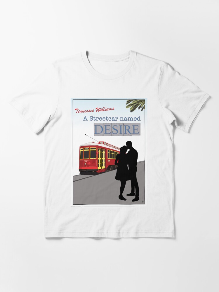Women's T-Shirts [Out of Print] Tennessee Williams / A Streetcar Named Desire Relaxed Fit Tee (Black) (Womens) A Streetcar Named Desire — Out of Print