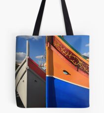 Maltese boats Tote Bag