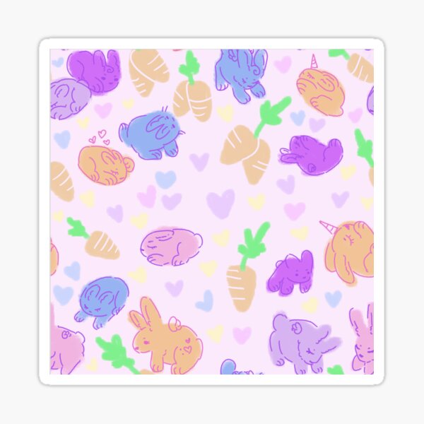Item preview, bunny pattern designed and sold by Haupt.
