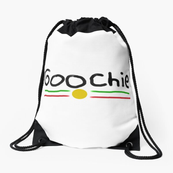 Goochie Design Drawstring Bag for Sale by Goochie-Gang