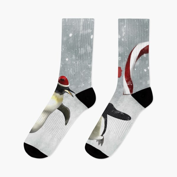Item preview, Funny penguin in a winter landscape designed and sold by nicky2342.