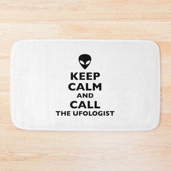 Item preview, Alien Keep Calm Call Ufologist designed and sold by roswellboutique.