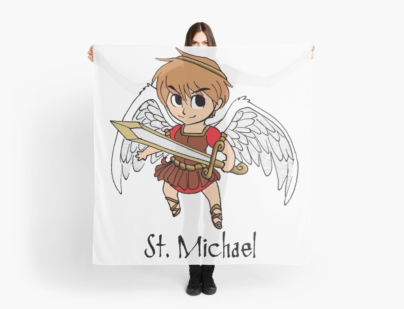 st michael scarf