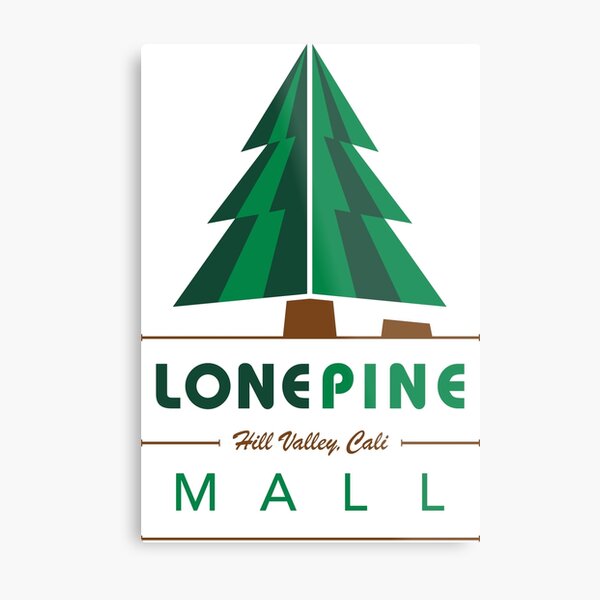 Lone Pine Mall Metal Print