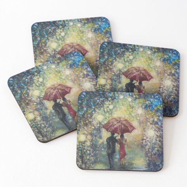 Item preview, " Night walk after rain " designed and sold by Agnieszka A. Jargiello.