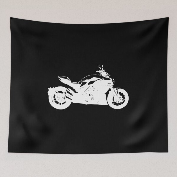 Item preview, Diavel - White designed and sold by rideybikes.