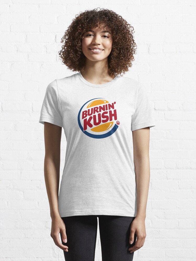 Alternate view of Burnin' Kush Essential T-Shirt
