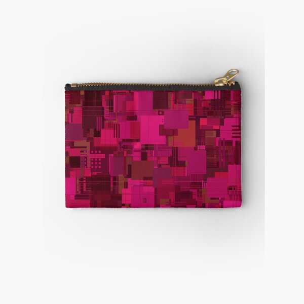 Item preview, Random Shapes Abstract Pattern - Red/Fuchsia designed and sold by Lyle Hatch.