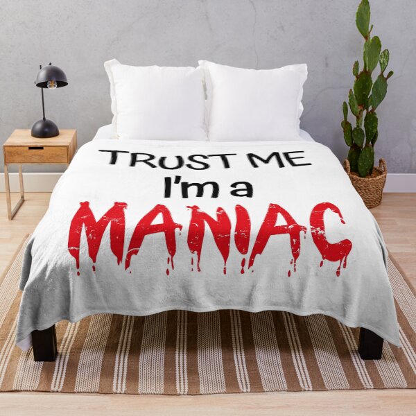Item preview, Trust Me I'm A Maniac (Halloween Edition) designed and sold by SassyClassyMe.