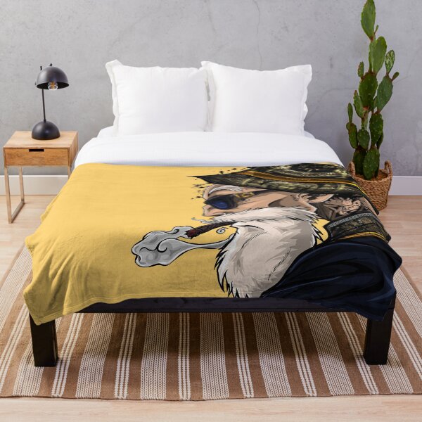 master roshi Throw Blanket