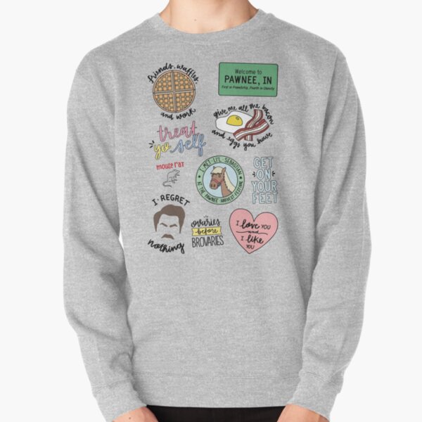 Parks and Recreation TV Show Art Pullover Sweatshirt