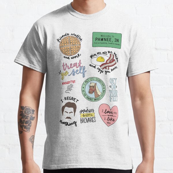 Parks and Recreation TV Show Art Classic T-Shirt