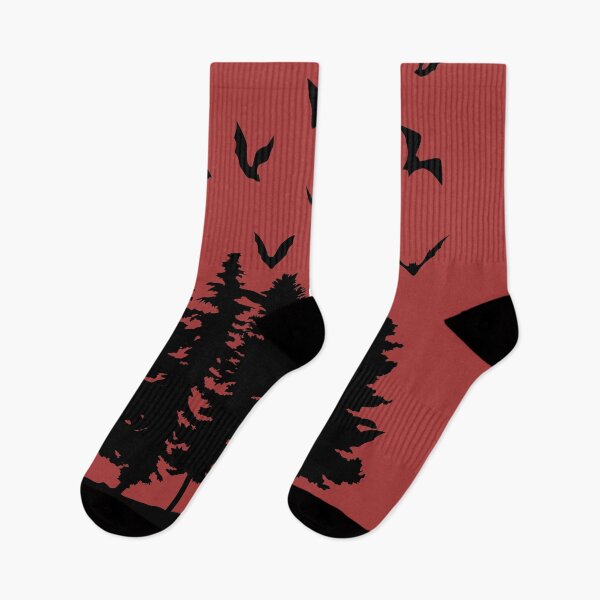 Item preview, Needle forest and bats designed and sold by claudiasartwork.