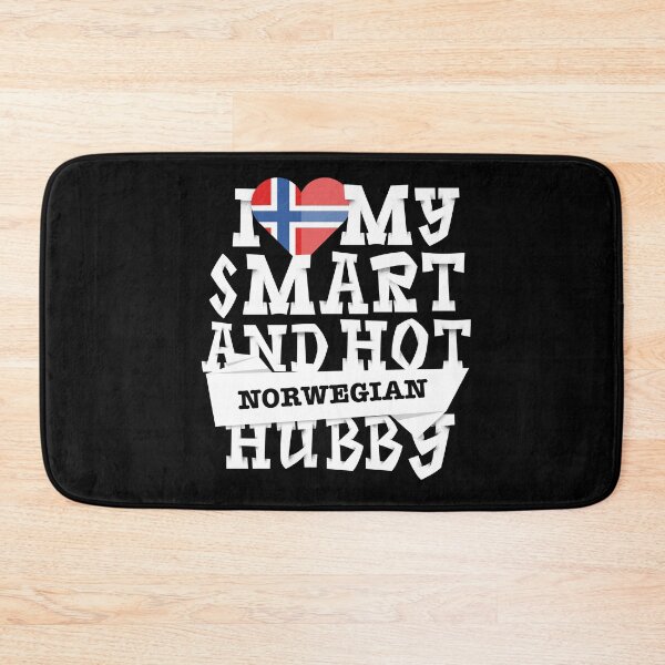 Item preview, I love my smart and hot Norwegian husband designed and sold by Urosek.